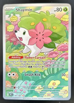 2025 Pokemon Destined Rivals Shaymin #185/182 - Image 1