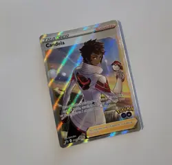 Pokemon Candela SWSH228 Holo Full Art Black Star Promo 2022 Pokemon GO ENG TCG - Image 1
