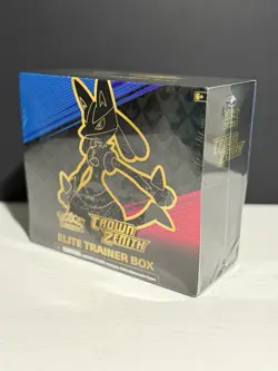 Pokemon TCG Crown Zenith Factory Sealed Elite Trainer Box ETB - Image 2