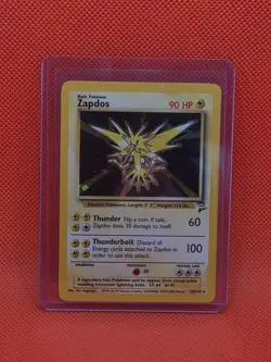 1999-2000 Pokemon Zapdos 020/130 Base Set 2 Holo - Image 1