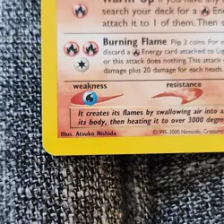 Pokemon Light Flareon Neo Destiny 46/105 Uncommon Regular Stage 1 80 HP 2000 - Image 3