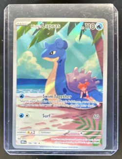 2025 Pokemon Destined Rivals Misty's Lapras #194/182 - Image 1