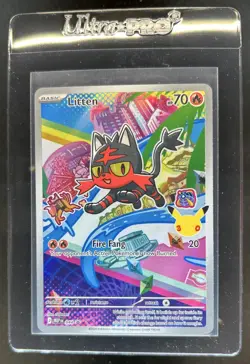 2025 Pokemon MEP Black Star Promos Litten #044 - Image 1