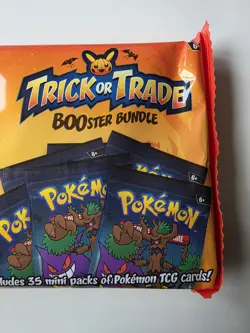 Pokemon TCG Halloween Trick Or Trade 2024 Booster Bundle 35 Packs New Sealed - Image 3