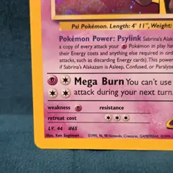 Sabrina's Alakazam 16/132 Gym Challenge Holo Rare 80 HP Pokemon 2000 - Image 5