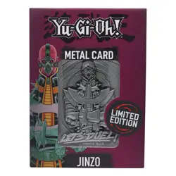 Yu-Gi-Oh! Limited Edition Jinzo Metal Card - Image 2