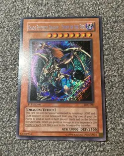 Yu-Gi-Oh! Chaos Emperor Dragon Envoy of the End 1st Edition IOC-000 Secret Rare - Image 1