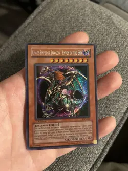 Yu-Gi-Oh! Chaos Emperor Dragon Envoy of the End 1st Edition IOC-000 Secret Rare - Image 2