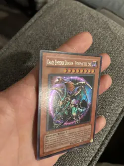 Yu-Gi-Oh! Chaos Emperor Dragon Envoy of the End 1st Edition IOC-000 Secret Rare - Image 5
