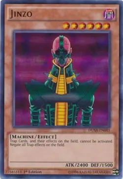 Yugioh! LP Jinzo - DUSA-EN045 - Ultra Rare - 1st Edition Lightly Played, English - Image 1