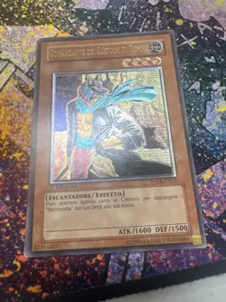 Gravekeeper's Commandant FOTB-EN015 1st Edition Ultimate Rare LP ITALIAN - Image 1