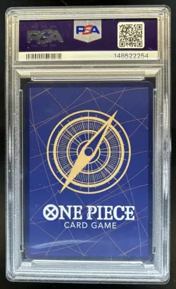 2025 One Piece Nami Super Rare Alternative Art #OP11-054 PSA 10 GEM MINT - Image 2