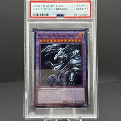 Blue-Eyes Ultimate Dragon Yugioh 2024 KC01-EN033 Ultra Rare PSA 10 - Image 1
