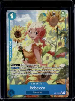 2026 One Piece Adventure on Kami's Island Rebecca Alternate Art #OP15-053 - Image 1