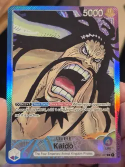 Kaido Parallel Leader OP01-061 Romance Dawn Pre Errata Wave 1 NM Alt Art - Image 1