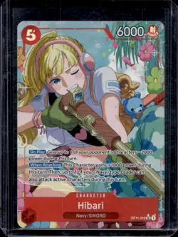 2025 One Piece Hibari Super Rare Alternative Art #OP11-010 - Image 1