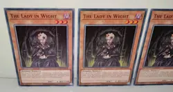 Yugioh - The Lady in Wight x 3 - LODT NM - Light Of Destruction Playset - Image 2