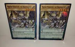 Yugioh! Master Pendulum, the Dracoslayer - PEVO-EN059 x 2 Super Rare 1st Edition - Image 1