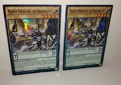 Yugioh! Master Pendulum, the Dracoslayer - PEVO-EN059 x 2 Super Rare 1st Edition - Image 3