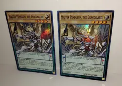 Yugioh! Master Pendulum, the Dracoslayer - PEVO-EN059 x 2 Super Rare 1st Edition - Image 4