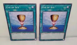 YUGIOH CUP OF ACE LODT-EN050 COMMON X2 (NM) Unlimited Yu-Gi-Oh TCG - Image 1