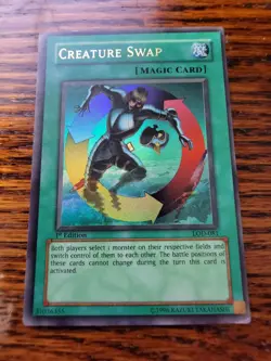 YUGIOH! CREATURE SWAP 1st Edition LOD-081 PL - Image 1