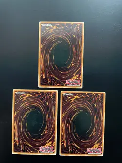 Yugioh Final Destiny DB1-EN020 Unlimited Edition Common Damaged X3 - Image 2