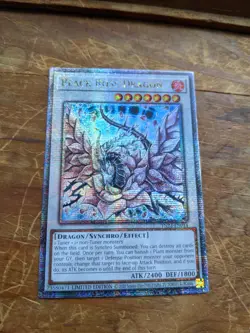 Alter Art Black Rose Dragon TN23-EN014 Quarter Century "Ghost Rare Yugioh U-V-Oh - Image 1