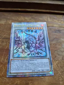 Alter Art Black Rose Dragon TN23-EN014 Quarter Century "Ghost Rare Yugioh U-V-Oh - Image 2