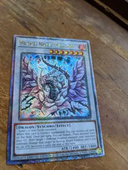Alter Art Black Rose Dragon TN23-EN014 Quarter Century "Ghost Rare Yugioh U-V-Oh - Image 4