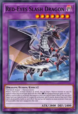 Yugioh! Red-Eyes Slash Dragon MP25-EN031 STARLIGHT Rare 2025 tin ships 9/5 - Image 1
