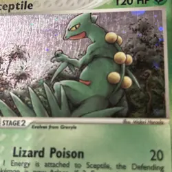 Pokemon Card - Sceptile Ruby and Sapphire 11/109 Holo Rare - Image 5