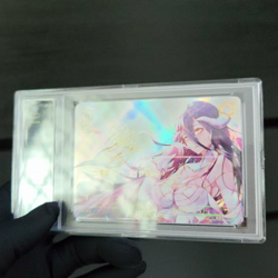 Overlord ALBEDO Gold Signature Waifu Holofoil Card Doujin Slab SB36 - Image 2