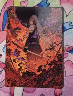 Nibelheim Aflame Art Card 35 Art Series: FINAL FANTASY - Image 1