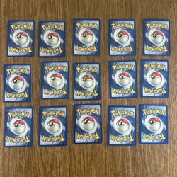 Lot Of 15 Nidorino Vintage 1999 Base Set 2 Pokemon Cards - Image 2
