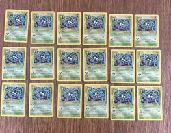 Lot Of 18 Tangela Vintage 1999 Base Set 2 Pokemon Cards - Image 1