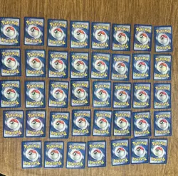 Lot Of 39 Vintage 1999 Base Set 2 Fire Element Pokemon Cards - Image 2