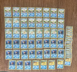 Lot Of 113 Vintage 1999 Base Set 2 Water Element Pokemon Cards - Image 2