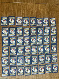 Lot Of 113 Vintage 1999 Base Set 2 Water Element Pokemon Cards - Image 3
