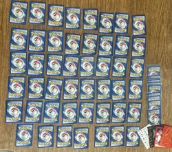Lot Of 113 Vintage 1999 Base Set 2 Water Element Pokemon Cards - Image 4