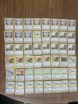 Lot Of 94 Vintage 1999 Base Set 2 Metal Pokemon Cards - Image 1