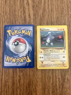 Lot 20 Magnemite Vintage 1999 Base Set 2 Pokemon Cards - Image 2