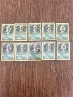 Lot of 10 Kakuna Vintage 1999 Base Set 2 Pokemon Cards - Image 1