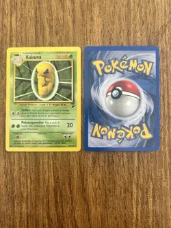 Lot of 10 Kakuna Vintage 1999 Base Set 2 Pokemon Cards - Image 2