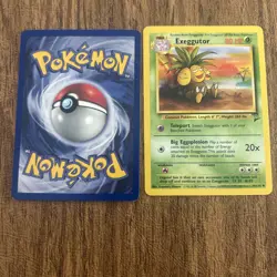 Lot of 10 Exeggutor Vintage 1999 Base Set 2 Pokemon Cards - Image 2