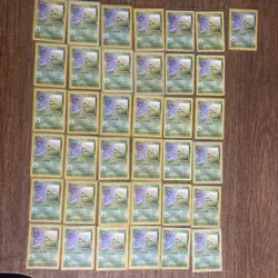 Lot Of 37 Bellsprout Vintage 1999 Base Set 2 Pokemon Cards - Image 1