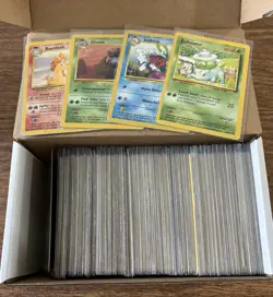 Vintage 1999 Base Set Pokemon Card Lot / 300 Cards - Image 1