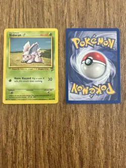 Lot Of 44 Nidoran Vintage 1999 Base Set 2 Pokemon Cards - Image 2