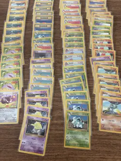 300/ Vintage 1999 Base Set Pokemon Cards - Image 5