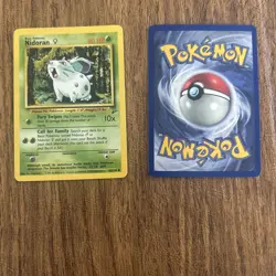 Lot Of 52 Nidoran Vintage 1999 Base Set 2 Pokemon Cards - Image 2